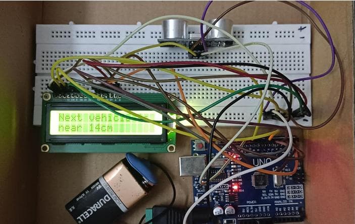 Car Parking System with Ultrasonic Sensor screenshot
